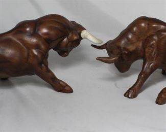 Ceramic “El Toro” Fighting Bulls