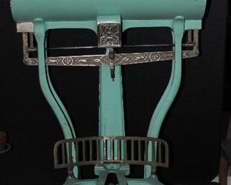 Computing Scale Co. Dayton Ohio Antique Barrel Scale 1904