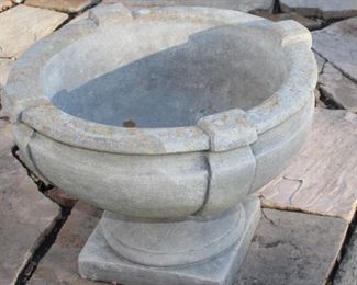 Large Pedestal Garden Urn