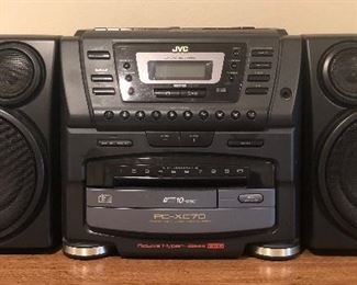 JVC CD/Tuner Multi Display 10 Disc PX-XC70 10 Disc Changer Hyper Bass Pro