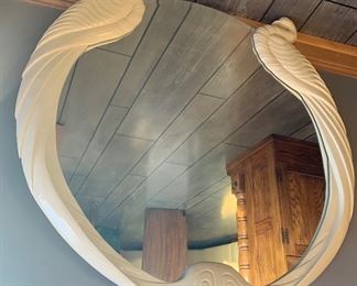 mirror - art deco style with birds