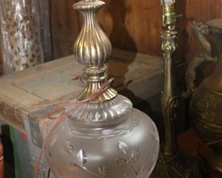 crystal lamp