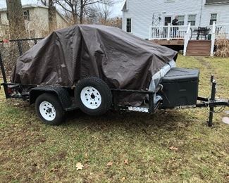 Trailer w/winch & ramp