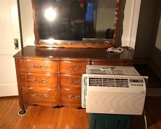 Dresser with mirror