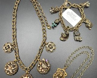 Antique-inspired boutique jewelry from Sweet Romance, 50% off all weekend!
