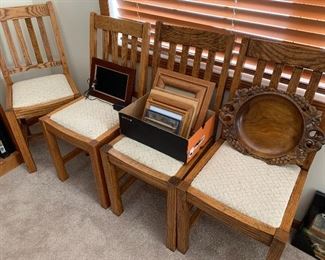Set of four chairs 