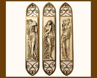 3 Metal and Resin Plaques 