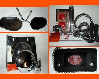 Harley Parts and Leather Wallet 