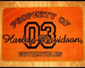 Harley Davidson Welcome Mat