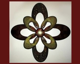 Large Metal Wall Sculpture 