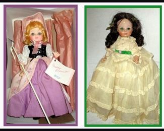 Madam Alexander Dolls with Original Boxes