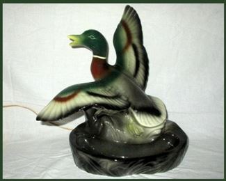 Vintage Duck Lamp 
