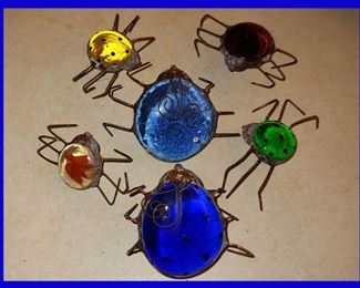 Very Cool Little Glass and Metal Insects