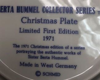 Hummel Plates