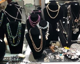 Jewelry...Vintage Avon, Tarina Tarantino, Catherine Popesco, Chico’s, Hermès, Park Lane, and many more!
