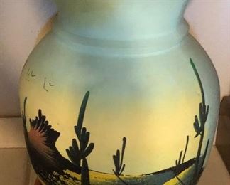 Hand Painted Pot