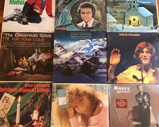 Vinyl: Johnny Mathis, Barbara Streisand, Nat King Cole