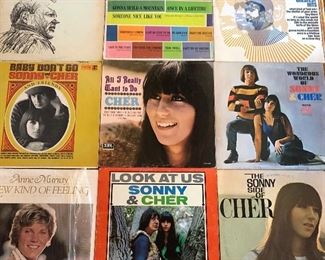 Vinyl: Sonny & Cher, Anne Murray, Sammy Davis Jr.