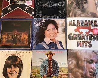 Vinyl: Helen Reddy, Loretta Lynn, Don Williams Alabama