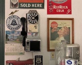 Signs, Vintage Telephone