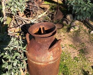 Rusted Milk Can