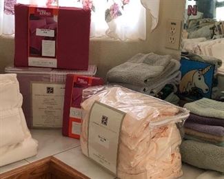 Linens, some NEW