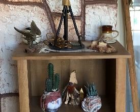 Rolling Table, Table Lamp