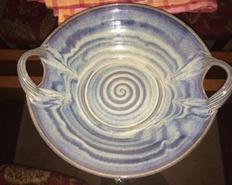 cool large pottery bowl