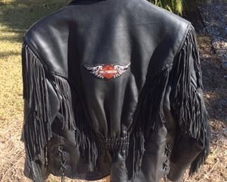 youth medium or adult small leather jacket