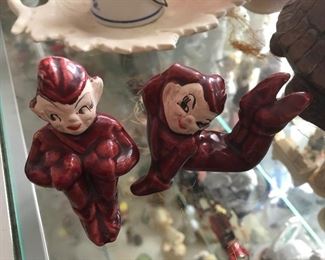 Company colors. I try and get the staff to all wear red at the sales. They don't. I do. People always giggle at me when they see me though.