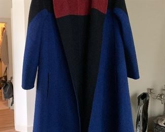 Vintage Halston wool coat