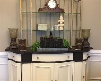 Beautiful Buffet with lots of storage in 2 pieces