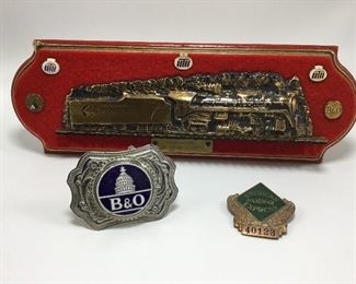 B&O Railroad memorabilia