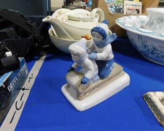 sled figurine