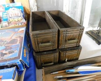 Vintage sewing drawers