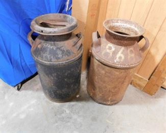 Milk cans