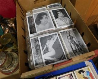Hollywood entertainer postcards