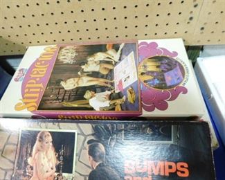 Vintage adult board games