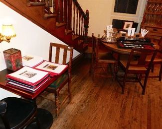 Great Pub Tables and OLD Chairs (mix & match)