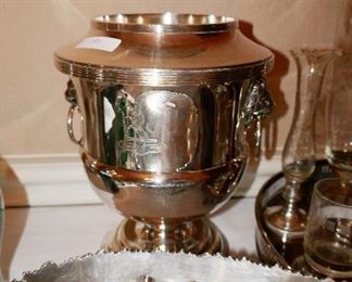 Great old Silverplate Wine Chiller