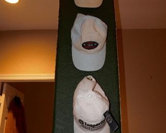 Golf Collectibles inc. signed hats and prints