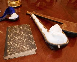 Fine Meerschaum Pipes (one is very large)