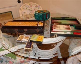 Vintage Mahjong and Backgammon (Bakelite)