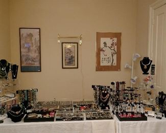 LOTS fine estate jewelry--sterling, gold and more