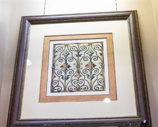 Many decorative prints....
