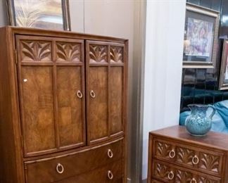 'Natural Elements' by Benchcraft - Armoire and small chest.