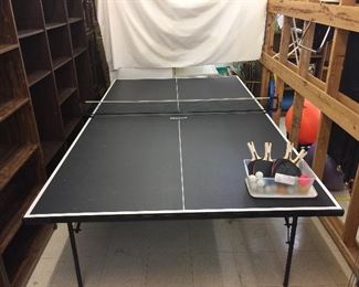 Ping Pong Brand regulation table & accessories.