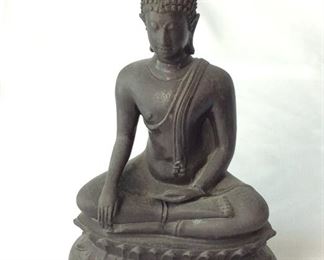 Hindu Statuette, 9" H.