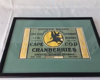 Honker Brand Cape Cod Cranberries. 