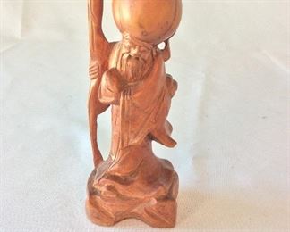 Wood Carving, 6 1/2" H.